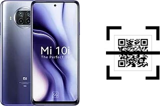 How to read QR codes on a Xiaomi Mi 10i 5G?