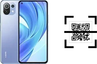 How to read QR codes on a Xiaomi Mi 11 Lite?