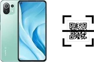 How to read QR codes on a Xiaomi Mi 11 Lite 5G?