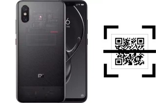 How to read QR codes on a Xiaomi Mi 8 Explorer Edition?