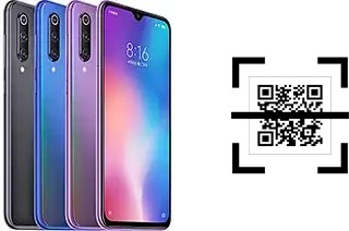 How to read QR codes on a Xiaomi Mi 9 SE?