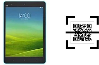 How to read QR codes on a Xiaomi Mi Pad 7.9?