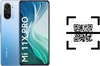 How to read QR codes on a Xiaomi Mi 11X Pro?