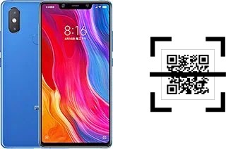 How to read QR codes on a Xiaomi Mi 8 SE?