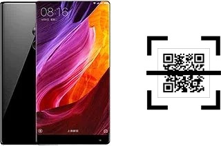 How to read QR codes on a Xiaomi Mi Mix?