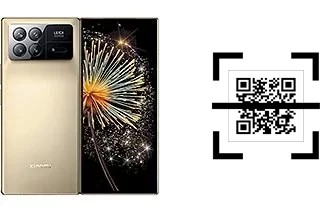 How to read QR codes on a Xiaomi Mix Fold 3?