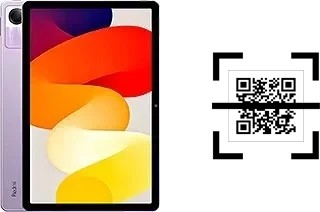 How to read QR codes on a Xiaomi Redmi Pad SE?