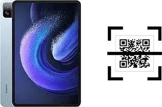 How to read QR codes on a Xiaomi Pad 6?