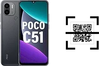 How to read QR codes on a Xiaomi Poco C51?