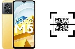 How to read QR codes on a Xiaomi Poco M5?