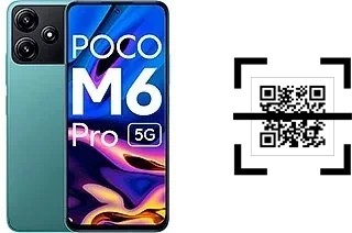 How to read QR codes on a Xiaomi Poco M6 Pro?