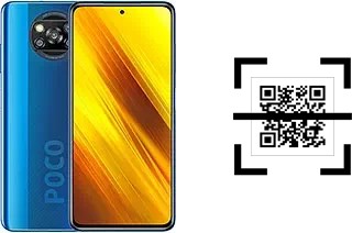 How to read QR codes on a Xiaomi Poco X3 NFC?