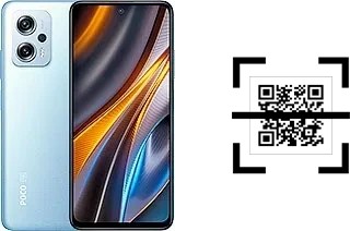 How to read QR codes on a Xiaomi Poco X4 GT?