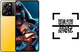 How to read QR codes on a Xiaomi Poco X5 Pro?