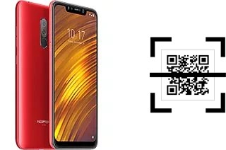 How to read QR codes on a Xiaomi Pocophone F1?