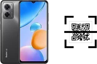 How to read QR codes on a Xiaomi Redmi 11 Prime 5G?