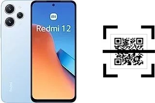 How to read QR codes on a Xiaomi Redmi 12?