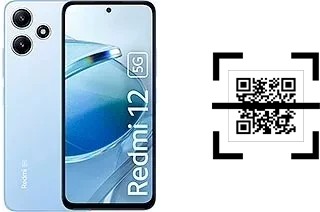 How to read QR codes on a Xiaomi Redmi 12 5G?