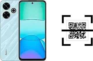 How to read QR codes on a Xiaomi Redmi 13 5G?