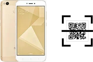 How to read QR codes on a Xiaomi Redmi 4 (4X)?