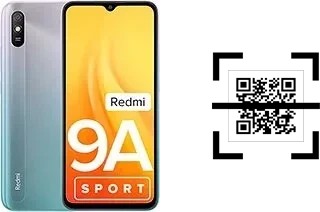 How to read QR codes on a Xiaomi Redmi 9A Sport?