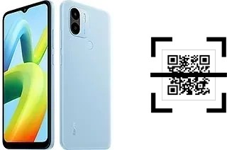 How to read QR codes on a Xiaomi Redmi A1+?