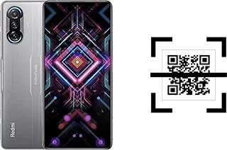 How to read QR codes on a Xiaomi Redmi K40 Gaming?