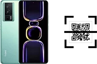 How to read QR codes on a Xiaomi Redmi K60?