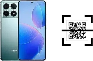 How to read QR codes on a Xiaomi Redmi K70 Pro?