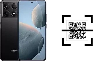 How to read QR codes on a Xiaomi Redmi K70E?