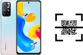 How to read QR codes on a Xiaomi Redmi Note 11S 5G?