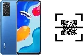 How to read QR codes on a Xiaomi Redmi Note 11S?