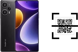 How to read QR codes on a Xiaomi Redmi Note 12 Turbo?