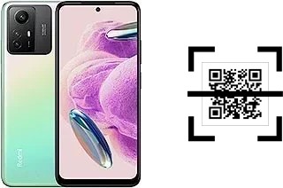 How to read QR codes on a Xiaomi Redmi Note 12S?