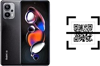 How to read QR codes on a Xiaomi Redmi Note 12T Pro?