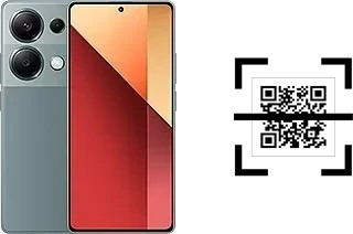 How to read QR codes on a Xiaomi Redmi Note 13 Pro 4G?