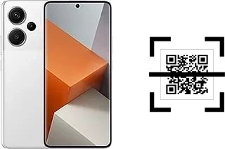 How to read QR codes on a Xiaomi Redmi Note 13 Pro+?