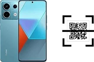 How to read QR codes on a Xiaomi Redmi Note 13 Pro?