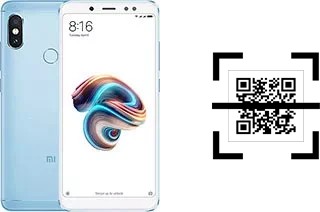 How to read QR codes on a Xiaomi Redmi Note 5 Pro?