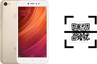 How to read QR codes on a Xiaomi Redmi Note 5A Standard Edition?