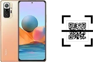 How to read QR codes on a Xiaomi Redmi Note 10 Pro Max?