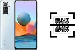 How to read QR codes on a Xiaomi Redmi Note 10 Pro?