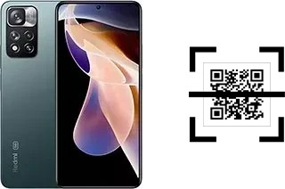 How to read QR codes on a Xiaomi Redmi Note 11 Pro+?