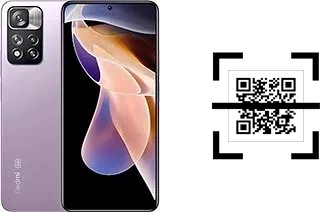 How to read QR codes on a Xiaomi Redmi Note 11 Pro?