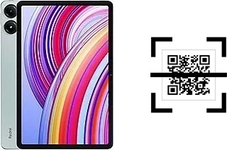 How to read QR codes on a Xiaomi Redmi Pad Pro?