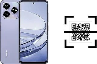 How to read QR codes on a ZTE Axon 60?