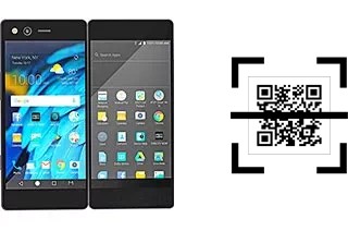 How to read QR codes on a ZTE Axon M?