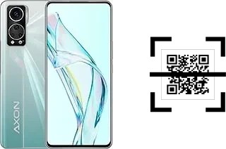 How to read QR codes on a ZTE Axon 30 5G?