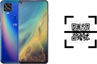 How to read QR codes on a ZTE Blade V2020 5G?