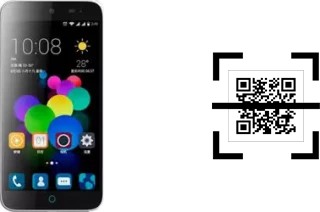 How to read QR codes on a ZTE Blade A1?